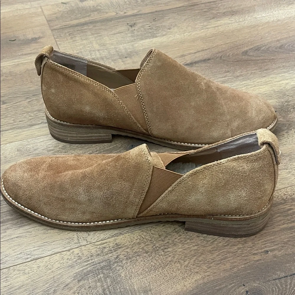 Franco Sarto Sherpa Lined Loafers Size 10